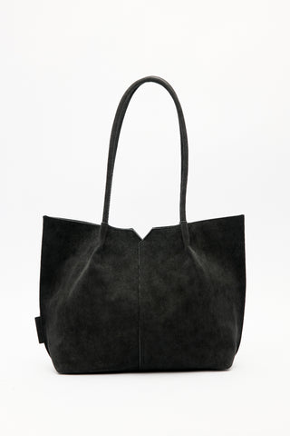 Suede Momo Bag Black