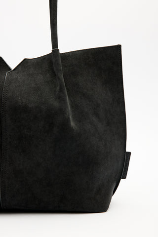 Suede Momo Bag Black
