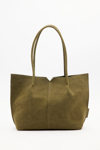 Suede Momo Bag Green