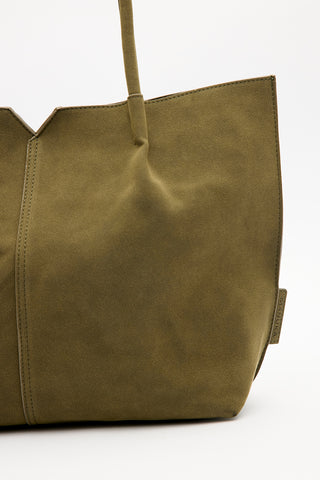 Suede Momo Bag Green