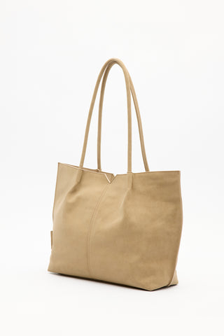 Suede Momo Bag Mink