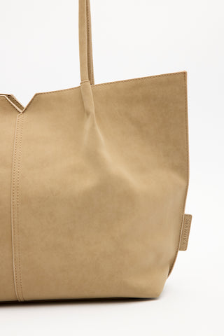 Suede Momo Bag Mink
