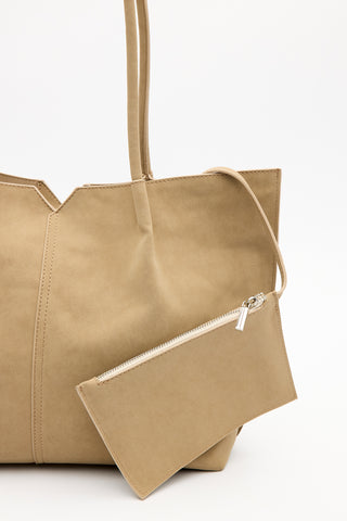 Suede Momo Bag Mink