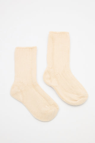 Kalın Kışlık Çorap Bej