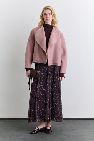 Panelled Pattern Skirt Ditsy