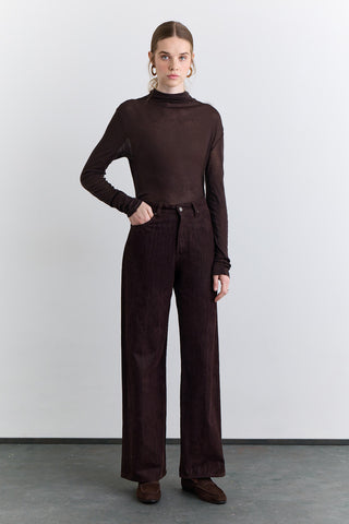 Studio Denim Trousers Brown