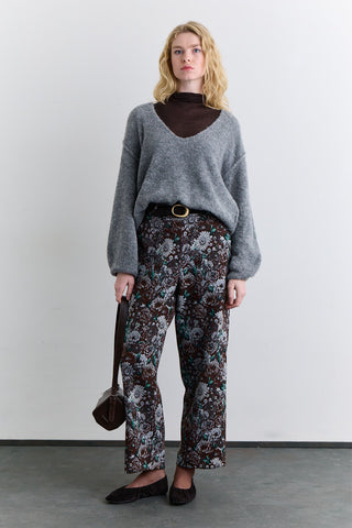 Soft Touch Knit Sweater Light Grey