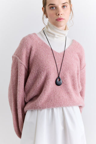 Soft Touch Knit Sweater Pink