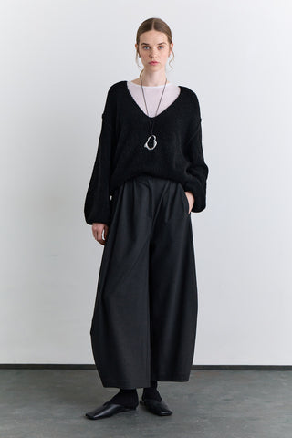 Soft Touch Knit Sweater Black