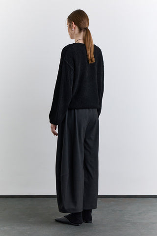 Soft Touch Knit Sweater Black