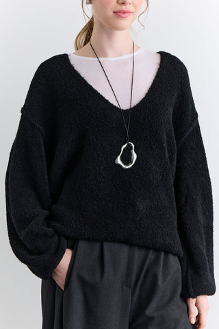 Soft Touch Knit Sweater Black