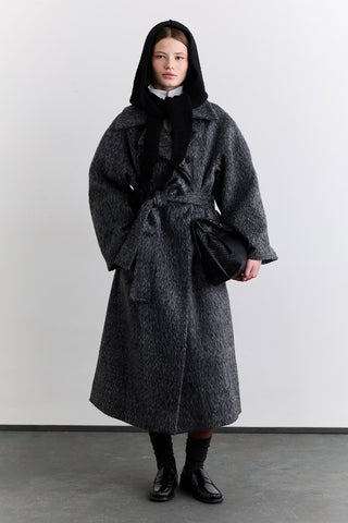 Diana Maxi Premium Coat Anthracite