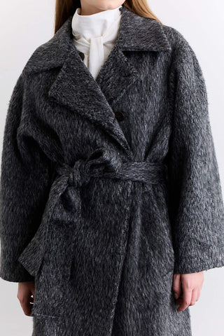 Diana Maxi Premium Coat Anthracite