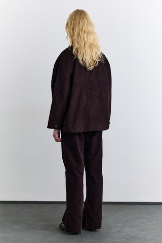Velvet Worker Jacket Brown