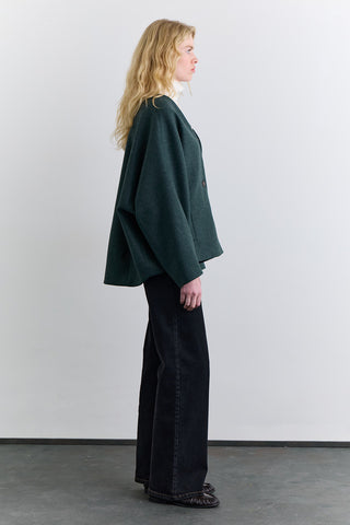 Milana Cachet Coat Green