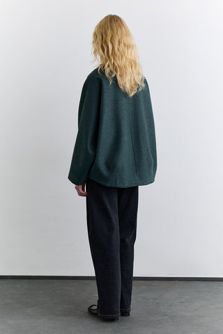 Milana Cachet Coat Green