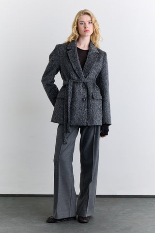 Dara Wool Blazer Anthracite