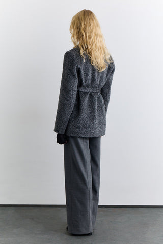 Dara Wool Blazer Anthracite