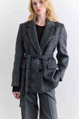Dara Wool Blazer Anthracite