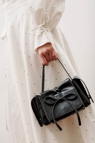 Lyra Bow Bag Black