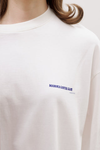 Manuka Coffee Club T-Shirt Ecru