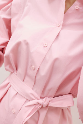 Nora Statement Shirt Pink