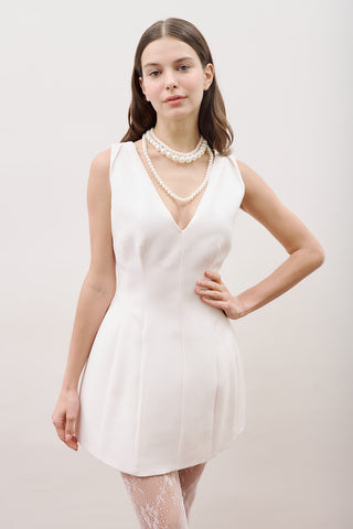 Olivia Abiye Elbise Ekru