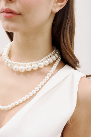 Olivia Abiye Elbise Ekru