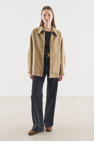 Cuff Detail Jacket Green