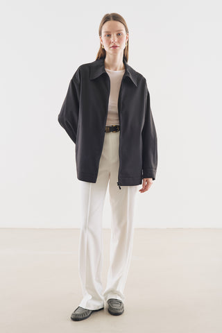 Cuff Detail Jacket Black