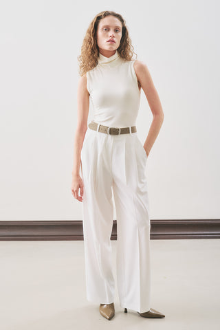 Suede Look Buckle Belt Mink