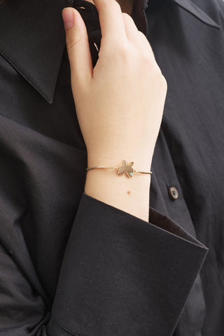 Butterfly Chain Bracelet Gold