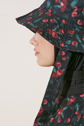 Bucket Hat With String Cherry