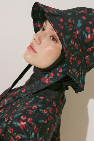 Bucket Hat With String Cherry