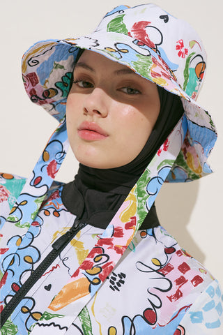 Bucket Hat With String Summer