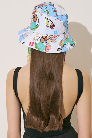 Bucket Hat With String Summer