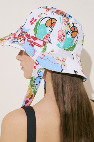 Bucket Hat With String Summer