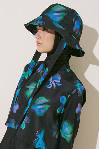 Bucket Hat With String Brush