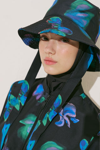 Bucket Hat With String Brush