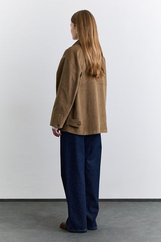 Velvet Worker Jacket Camel