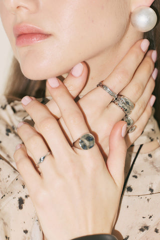 Pana Ring Set Silver