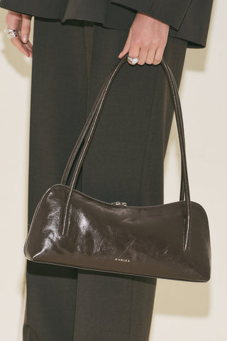 Kera Baguette Bag Brown