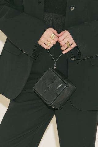 Raina Box Bag Black