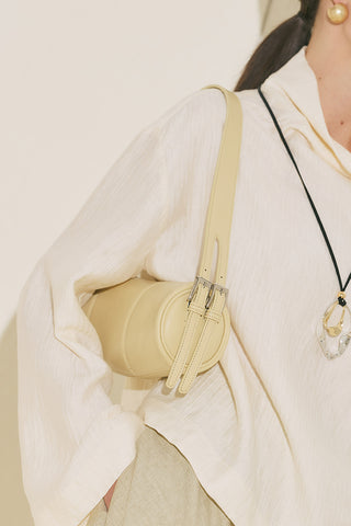 Morgan Oval Bag Soft Yellow