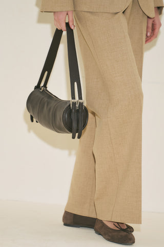 Morgan Oval Bag Dark Brown