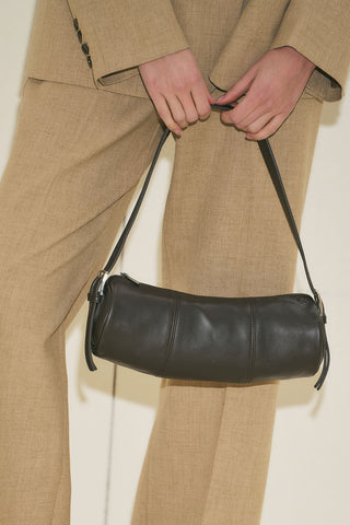 Morgan Oval Bag Dark Brown