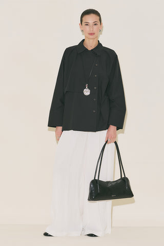 Tansy Pleated Trousers Ecru