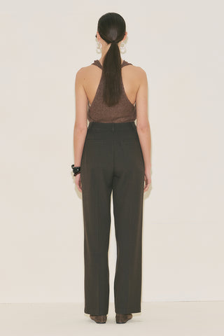 Yui Palazzo Trousers Brown