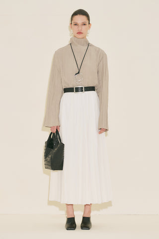 Crush Texture Blouse Stone
