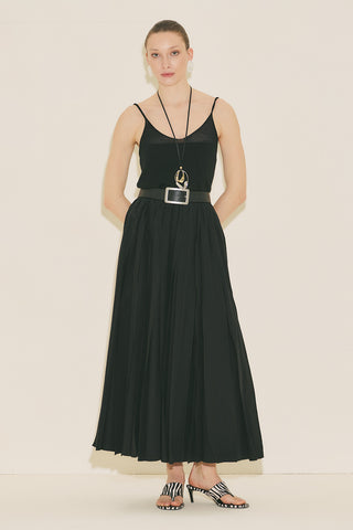 Zeya Panelled Skirt Black